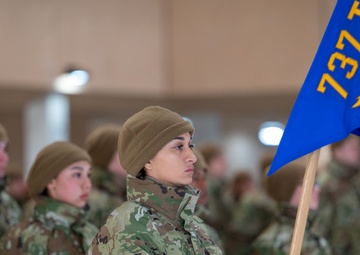 Olympic athlete completes Basic Military Training