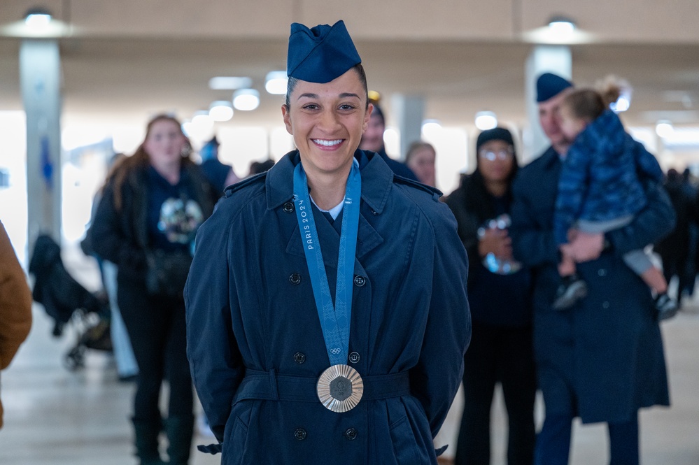 Olympic athlete completes Basic Military Training