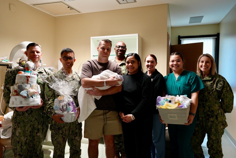 U.S. Naval Hospital Sigonella Welcome First Baby of 2025