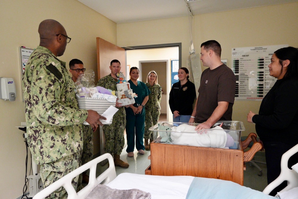 U.S. Naval Hospital Sigonella Welcome First Baby of 2025