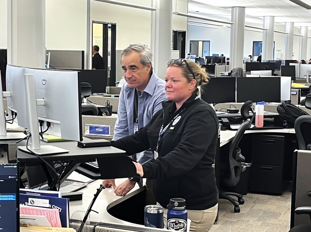 FEMA Staff at the California Governor's Office of Emergency Services