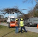 Hurricane Helene Recovery: Temporary Debris Management Site in Candler County, Georgia.