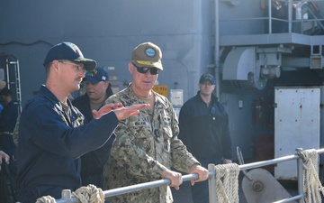 SWOBOSS Visits USS Comstock