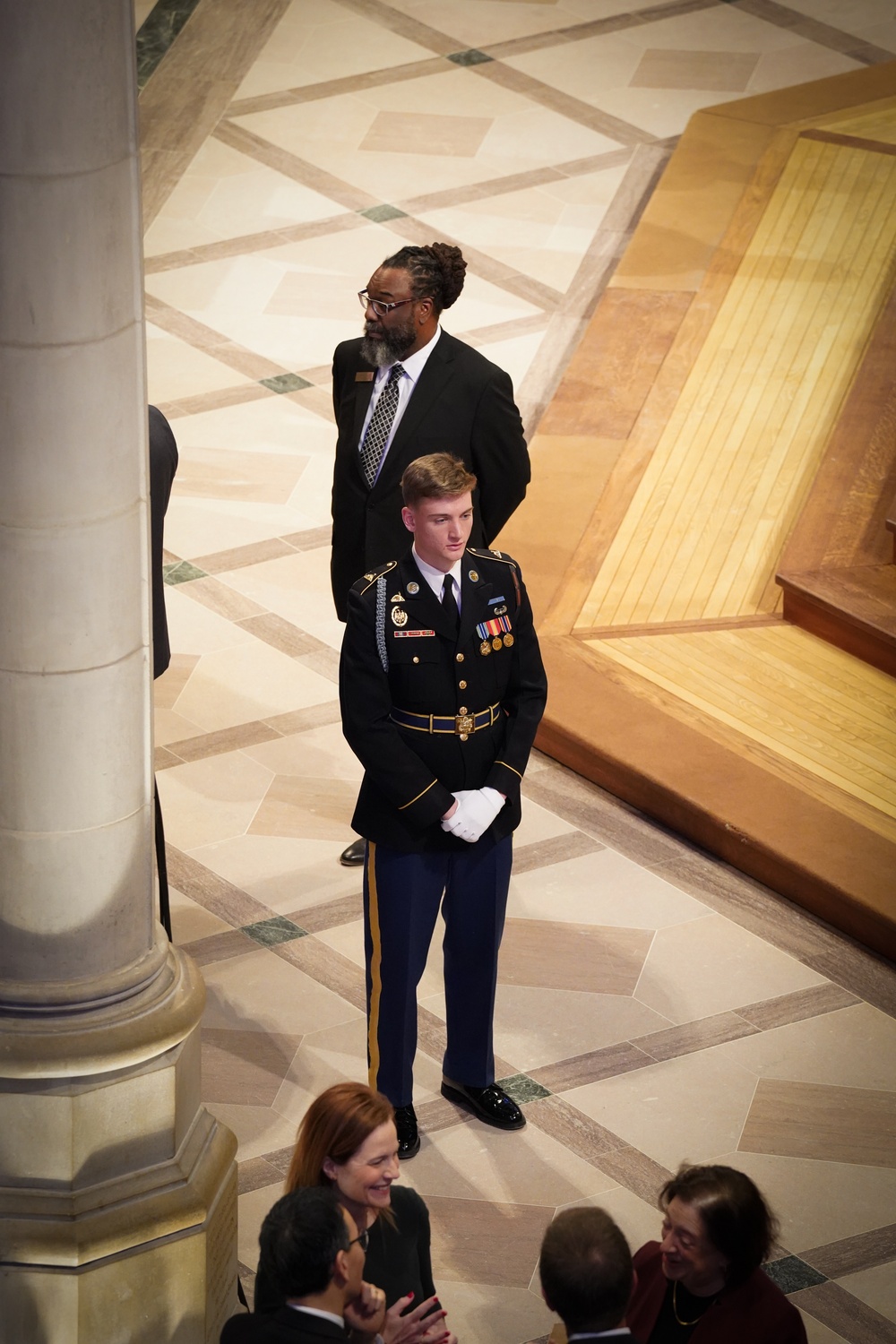 Honor Guard participates in State Funeral of President Jimmy Carter