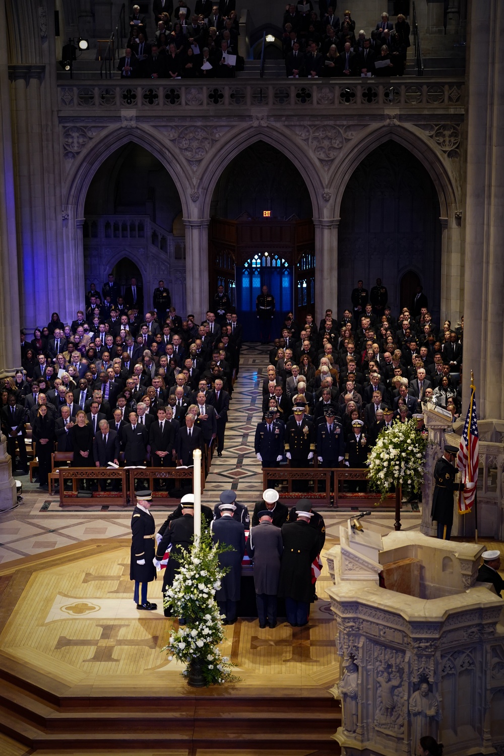 Ceremonial Honor Guard participates in State Funeral of President Jimmy Carter