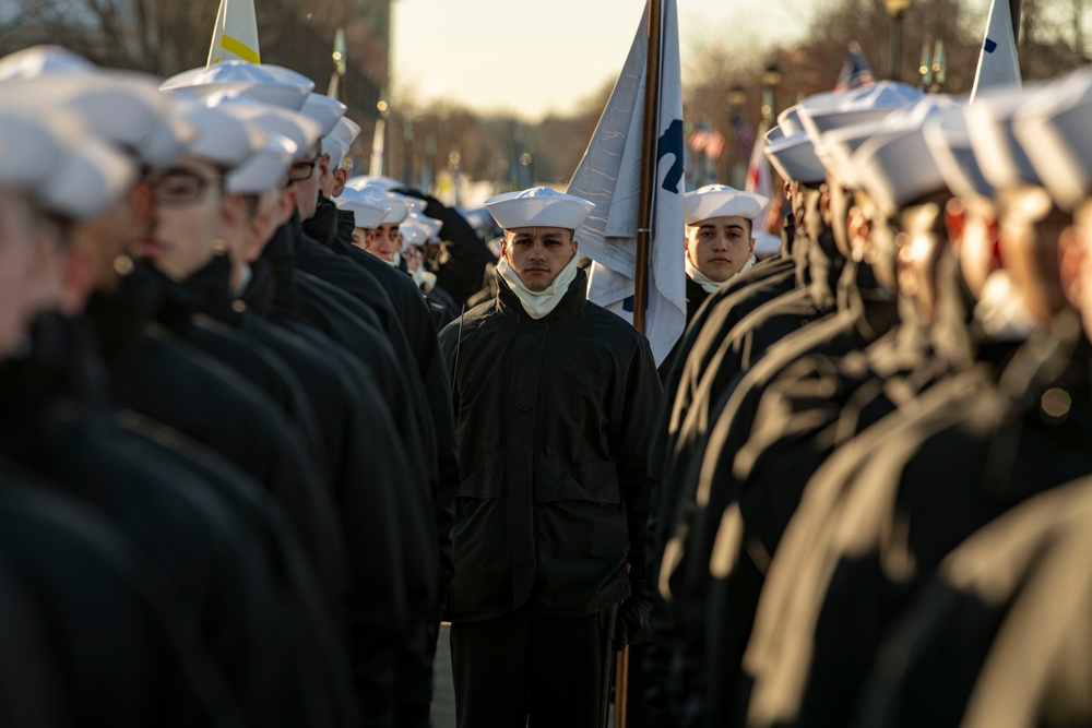 Recruit Training Command Pass in Review January 09, 2025