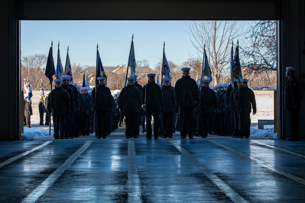 Recruit Training Command Pass in Review January 09, 2025