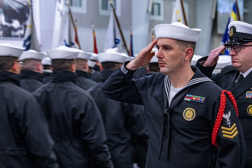 Recruit Training Command Pass in Review January 09, 2025