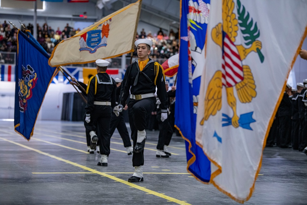 Recruit Training Command Pass in Review January 09, 2025