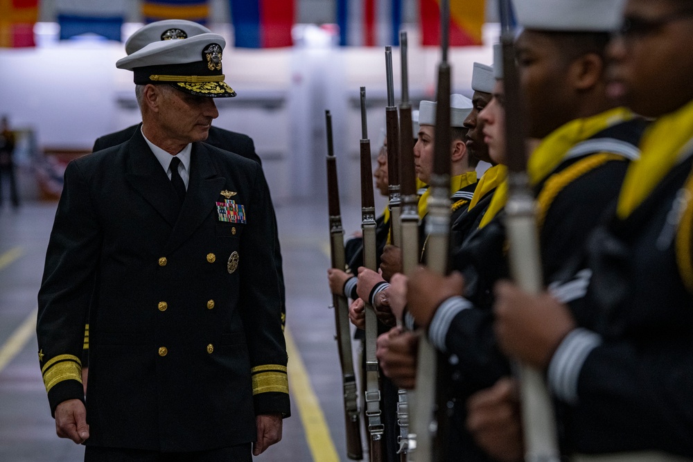 Recruit Training Command Pass in Review January 09, 2025