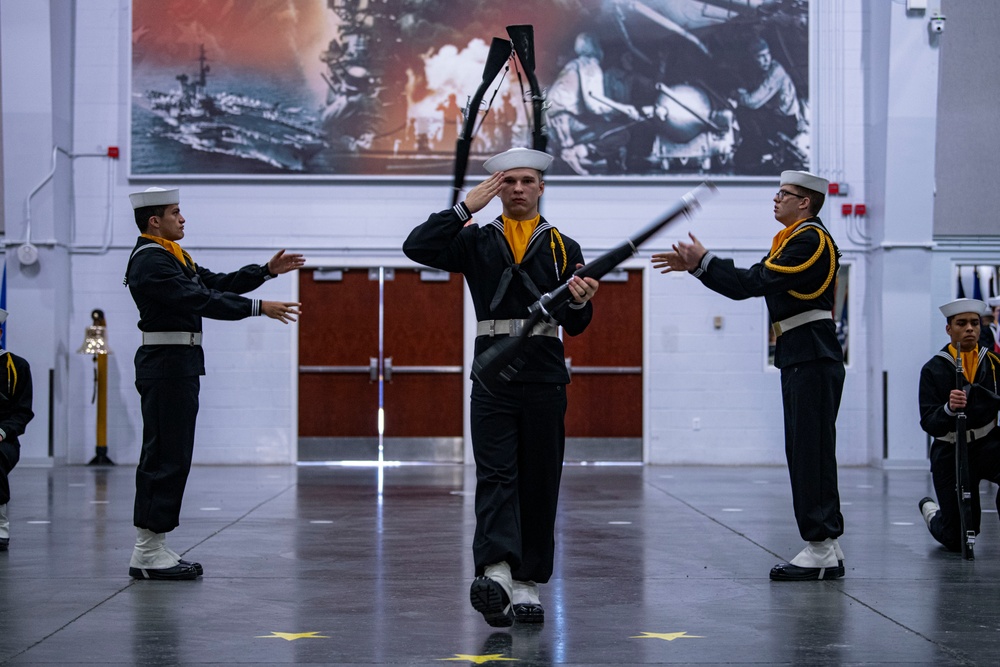 Recruit Training Command Pass in Review January 09, 2025