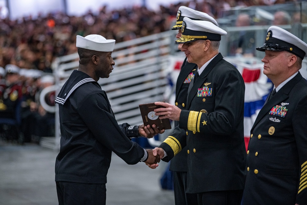 Recruit Training Command Pass in Review January 09, 2025