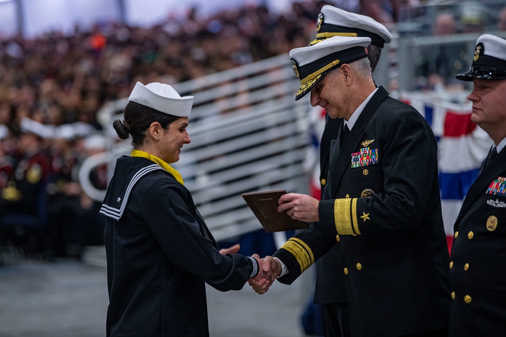 Recruit Training Command Pass in Review January 09, 2025