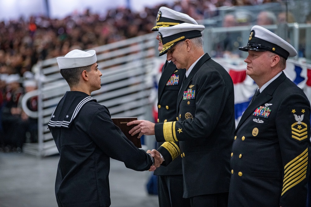 Recruit Training Command Pass in Review January 09, 2025