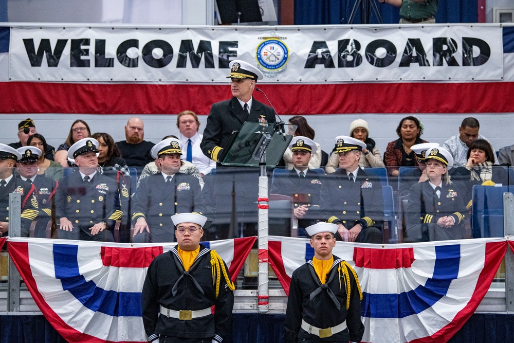 Recruit Training Command Pass in Review January 09, 2025