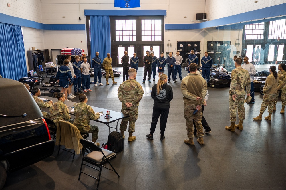 Air Force, Space Force Honor Guard prepare for President Carter State Funeral