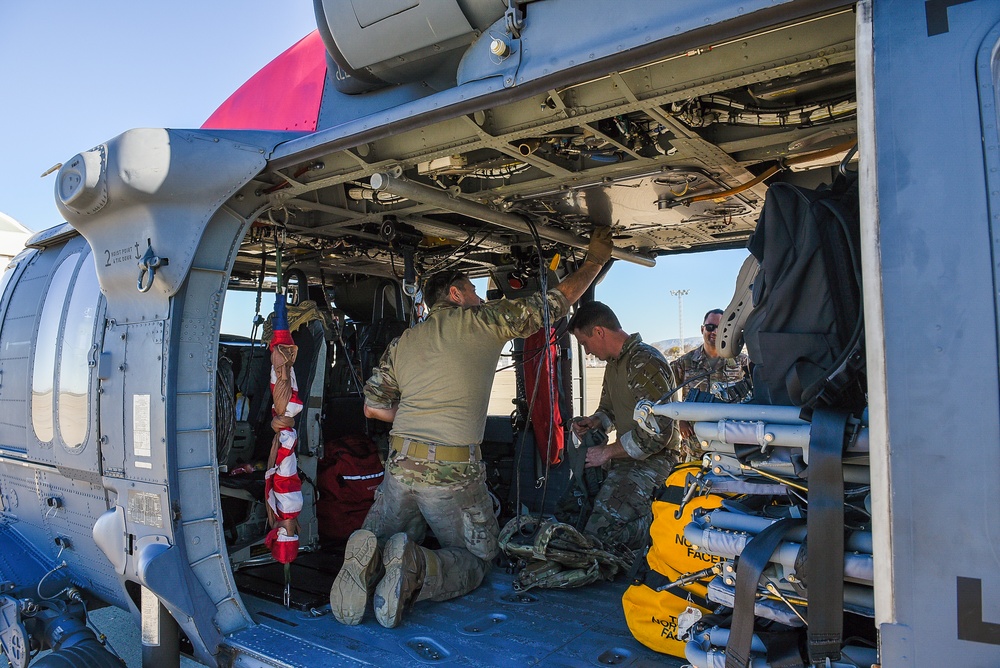 129th Rescue Wing prep for L.A. Fire