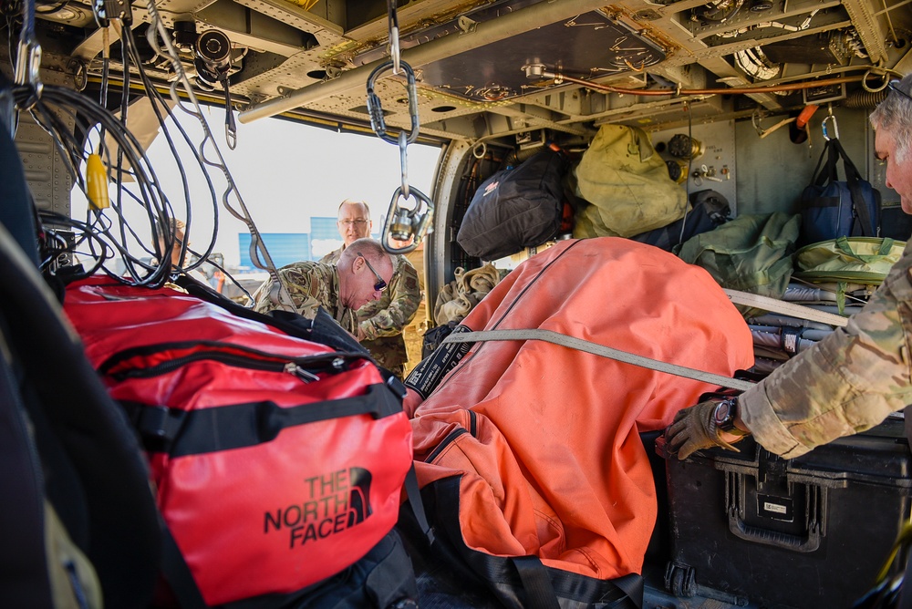 129th Rescue Wing prep for L.A. Fire