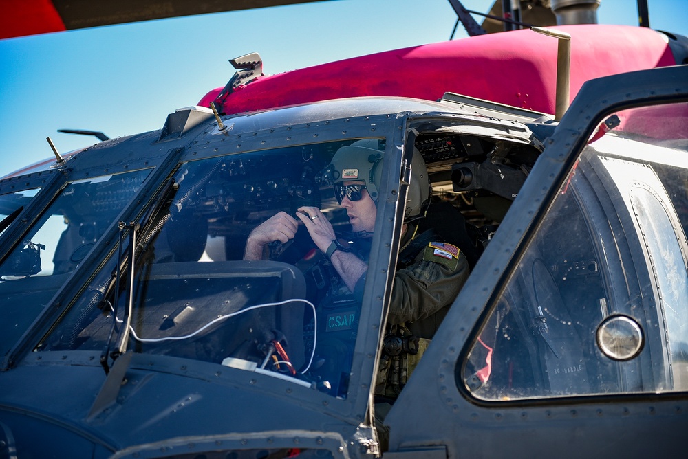 129th Rescue Wing prep for L.A. Fire