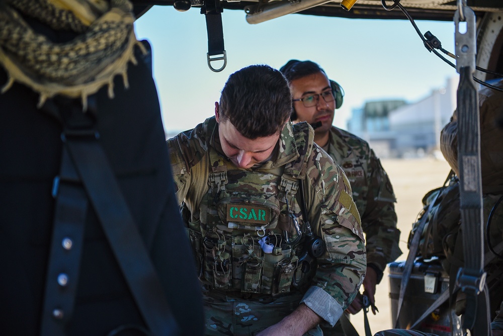 129th Rescue Wing prep for L.A. Fire