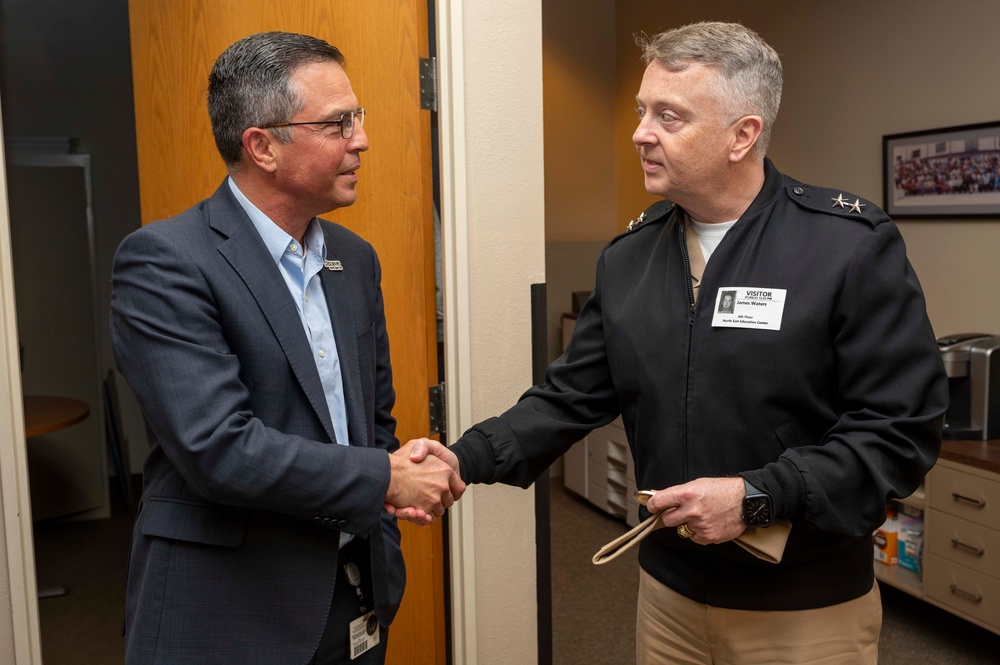 Navy Recruiting Command visits San Antonio Superintendent