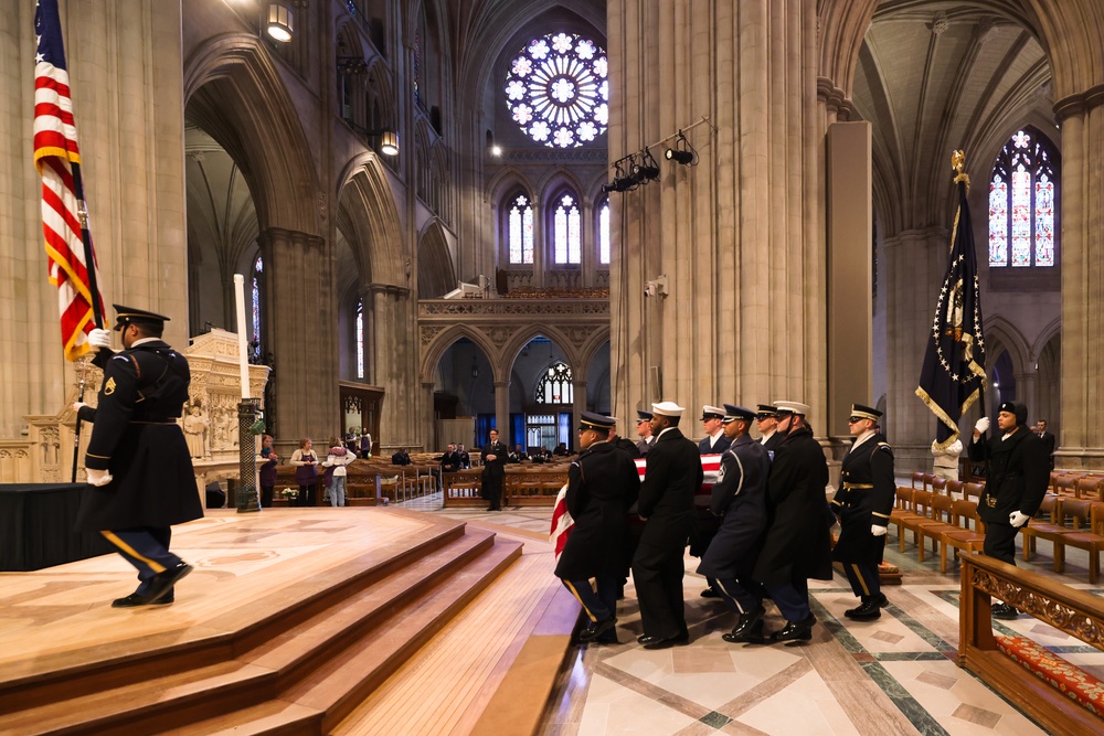 Washington National Cathedral State Funeral Rehearsal