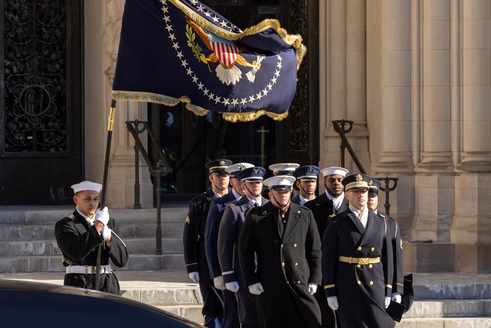 State Funeral held for President Jimmy Carter at Washington National Cathedral