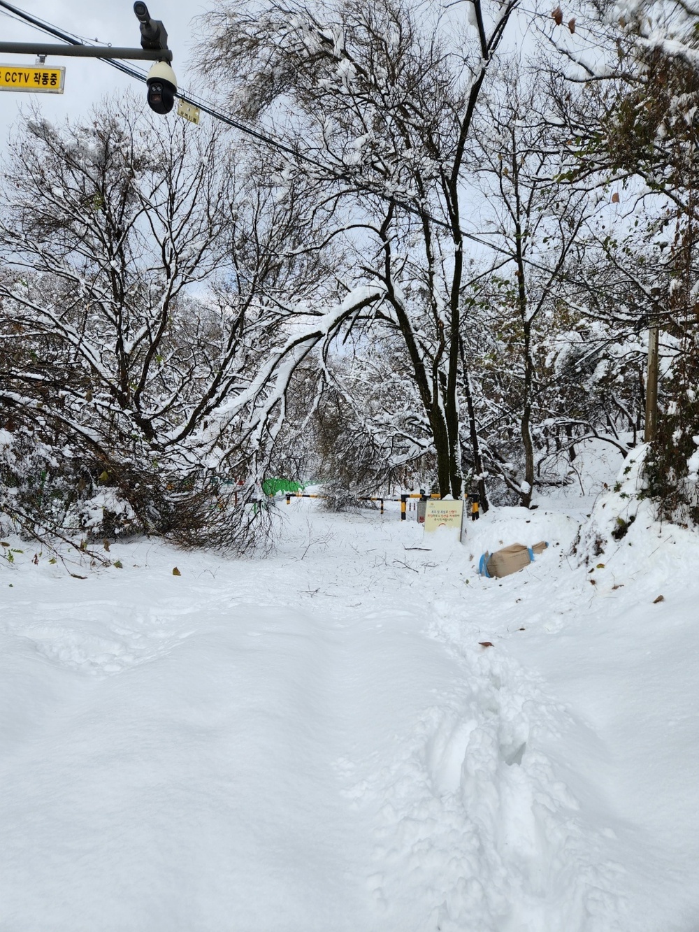 1st Signal Korean workers overcome treacherous conditions to keep communications lines open during winter