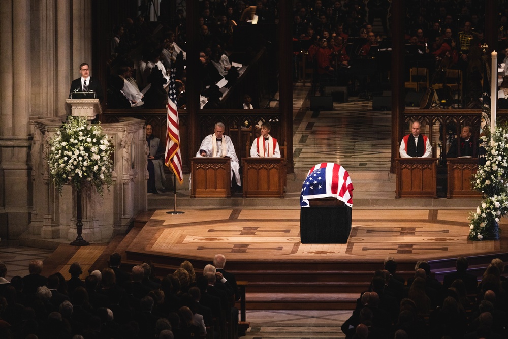 State Funeral Held for President Jimmy Carter at Washington National Cathedral