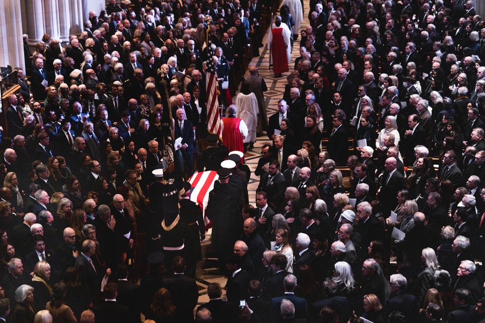 State Funeral Held for President Jimmy Carter at Washington National Cathedral