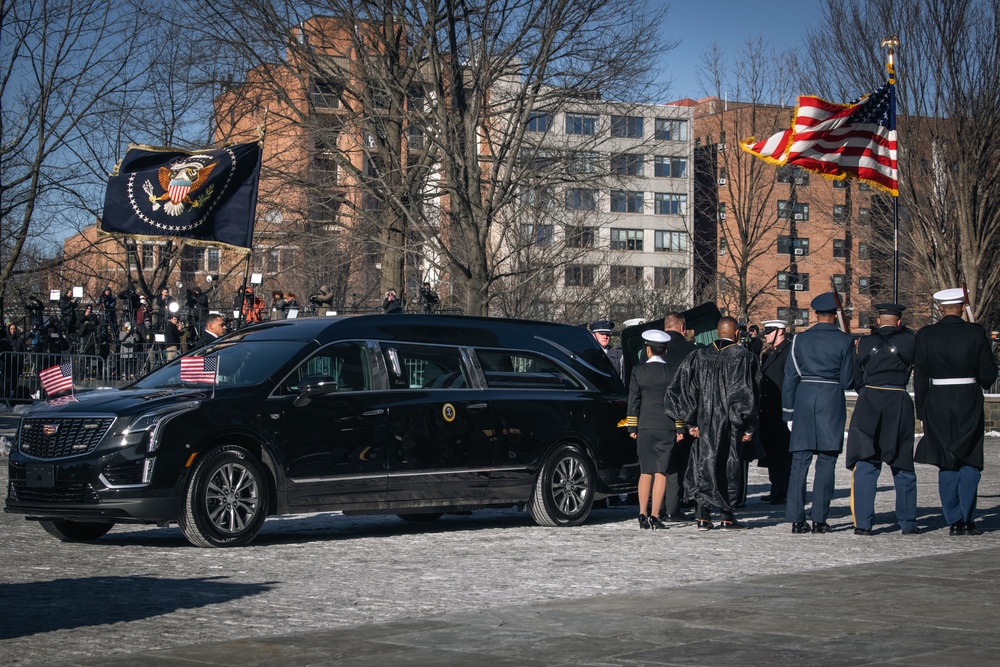 State Funeral Held For President Jimmy Carter At Washington National Cathedral