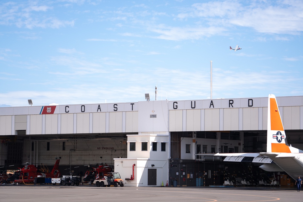 Coast Guard Air Station Barbers Point Conducts Training Flight