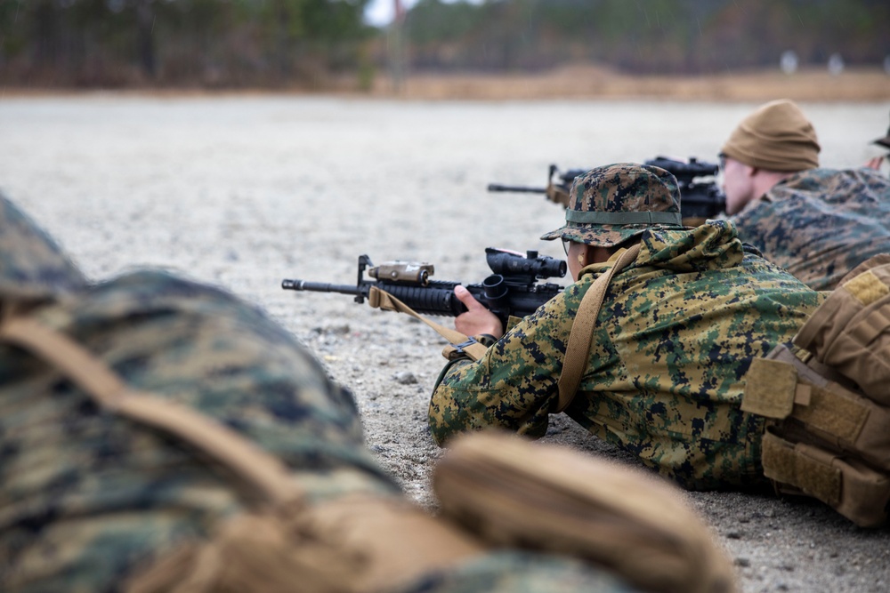 U.S. Marines with II MSB Conduct Battalion Field Exercise