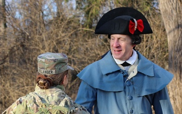 Army Reserve leader honors fallen at Princeton Battlefield