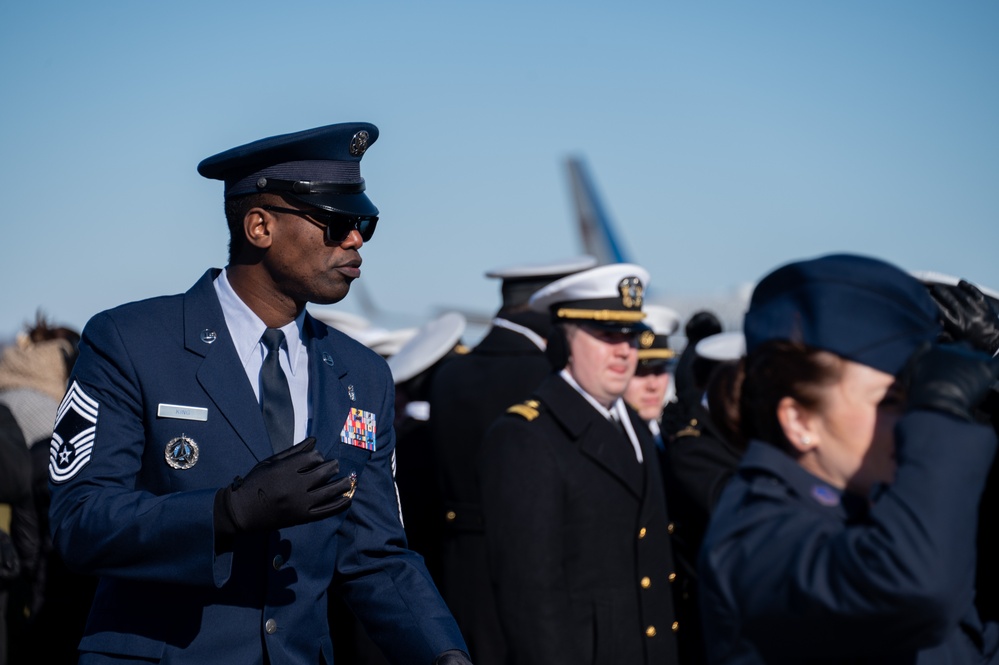 Joint Base Andrews supports departure ceremony for State Funeral