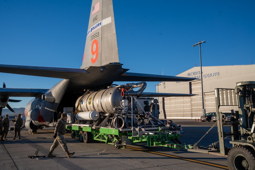 Nevada Air National Guard’s 152nd Airlift Wing Activated for Firefighting to assist in the greater Los Angeles area