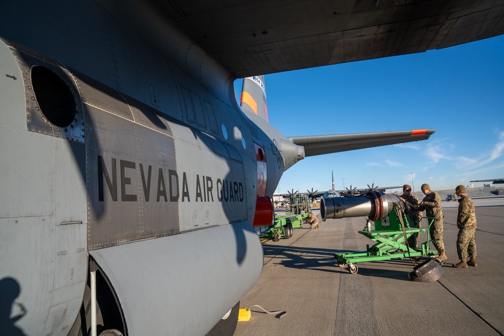 Nevada Air National Guard’s 152nd Airlift Wing Activated for Firefighting to assist in the greater Los Angeles area