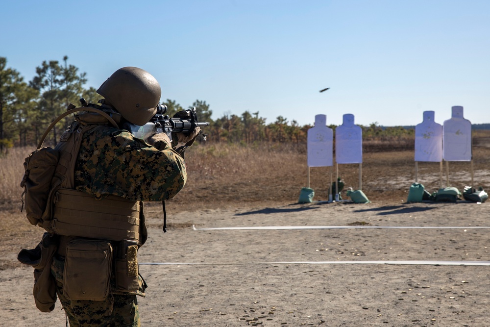 U.S. Marines with II MSB Conduct Battalion Field Exercise