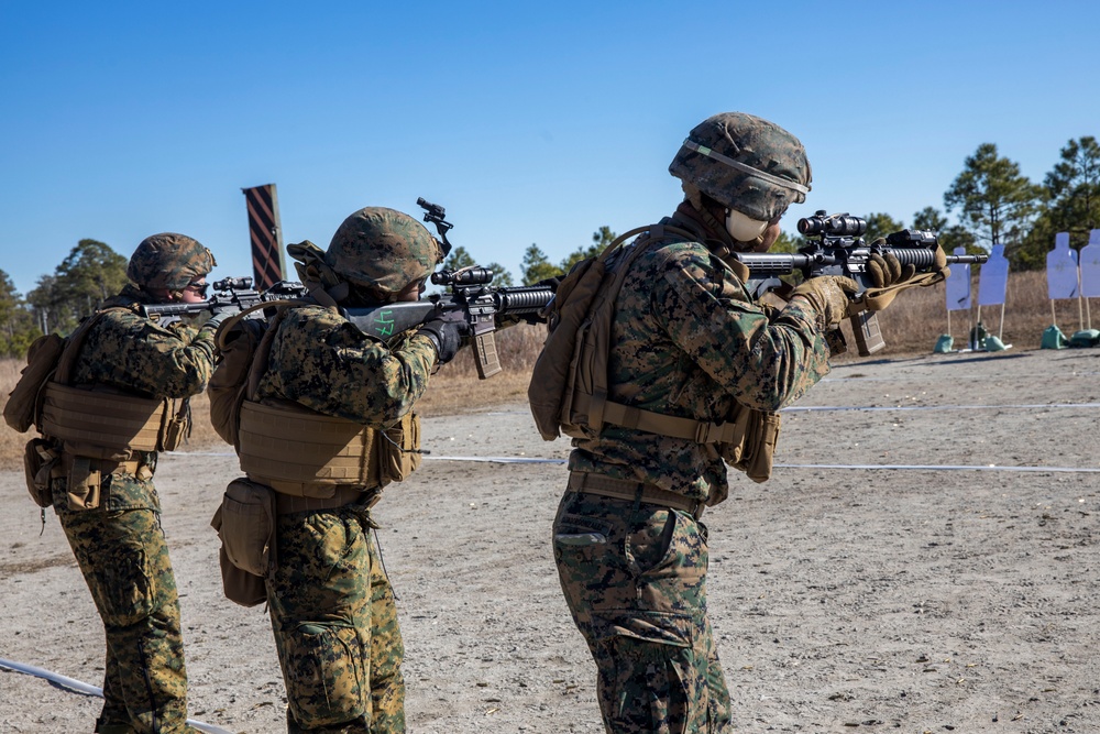 U.S. Marines with II MSB Conduct Battalion Field Exercise