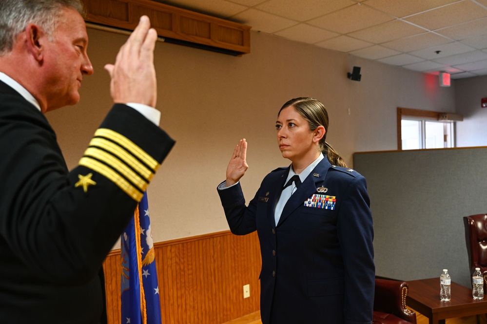 Lt. Col. Dale's Promotion Ceremony