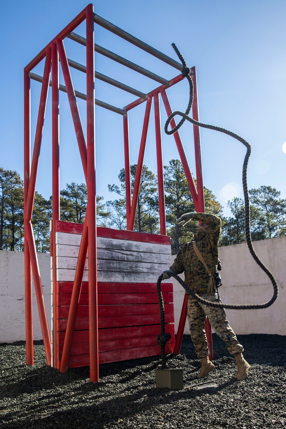 U.S. Marines with II MSB Conduct Battalion Field Exercise