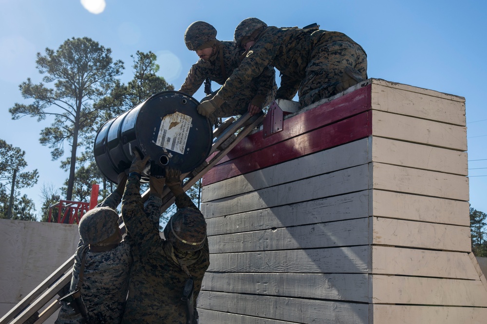 U.S. Marines with II MSB Conduct Battalion Field Exercise