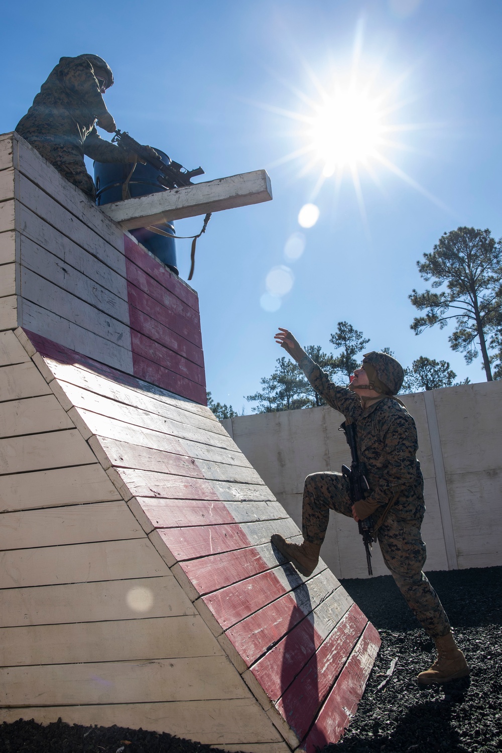 U.S. Marines with II MSB Conduct Battalion Field Exercise