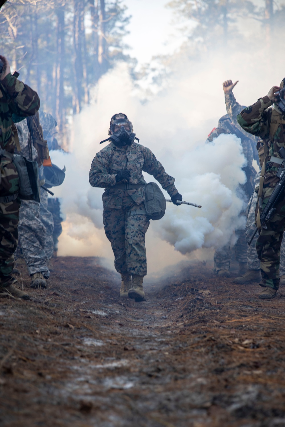 U.S. Marines with II MSB Conduct Battalion Field Exercise