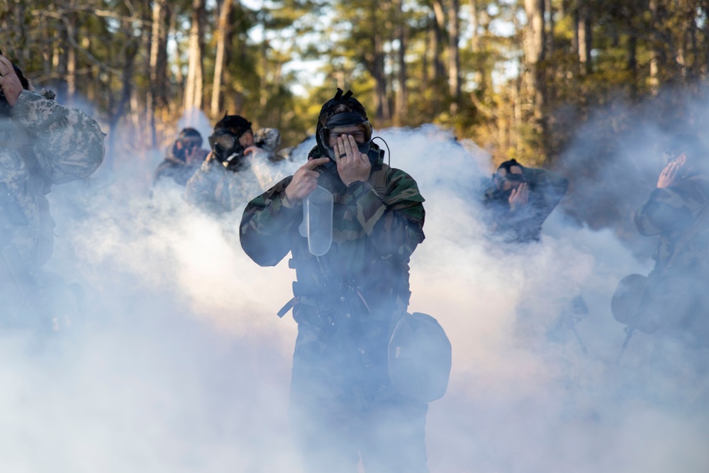 U.S. Marines with II MSB Conduct Battalion Field Exercise