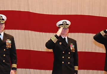 USS Texas (SSN 775) holds change of command ceremony