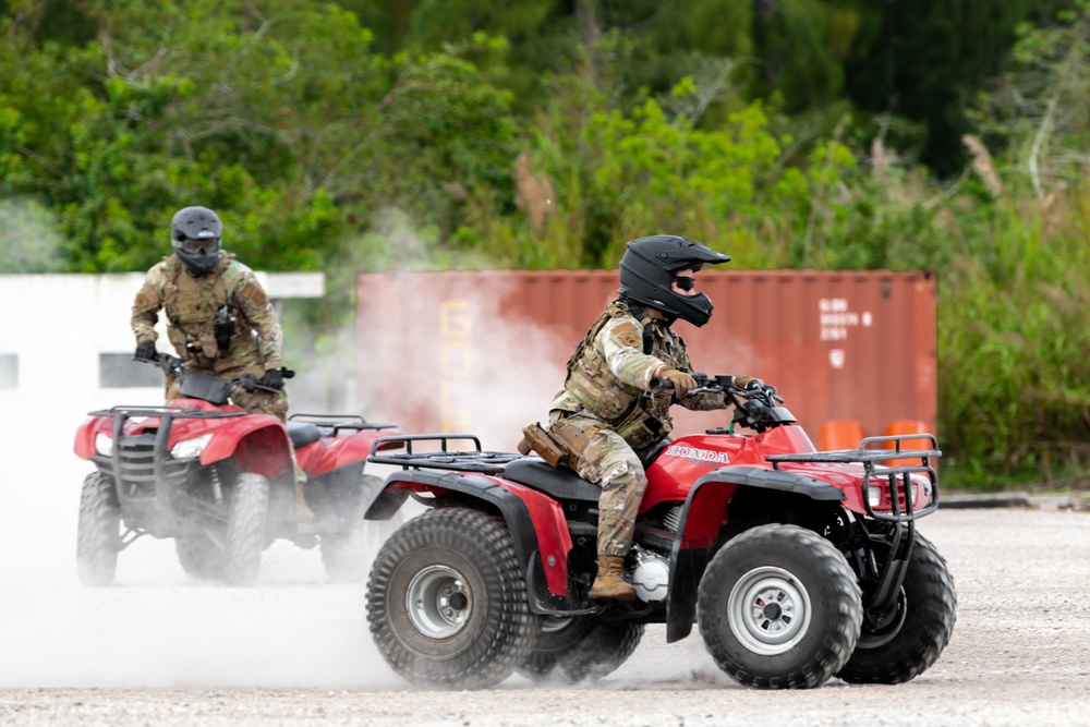 482d Security Forces Squadron Ensures Base Safety with Perimeter Patrols at Homestead Air Reserve Base