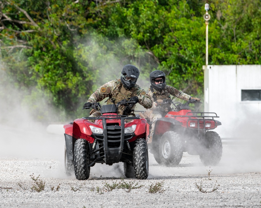 482d Security Forces Squadron Ensures Base Safety with Perimeter Patrols at Homestead Air Reserve Base