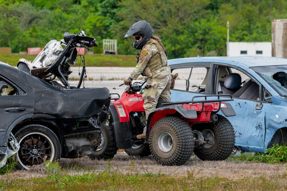 482d Security Forces Squadron Ensures Base Safety with Perimeter Patrols at Homestead Air Reserve Base