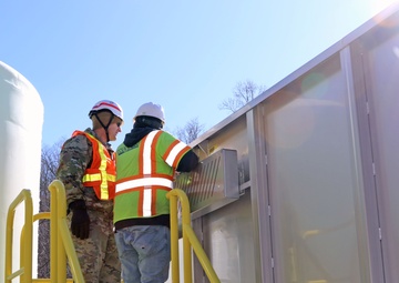Wilmington District Commander visits Bee Tree Reservoir